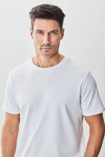 The Barakett Tee in White