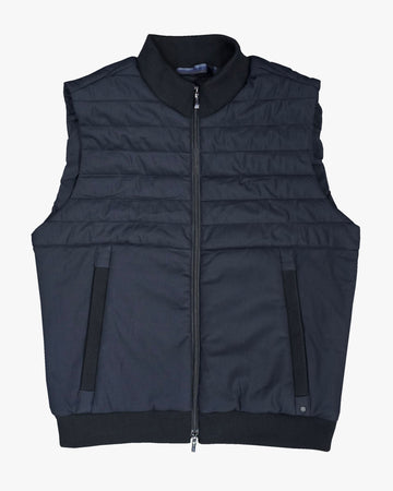 Fremantle Quilted Vest in Black