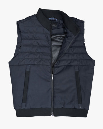 Fremantle Quilted Vest in Black