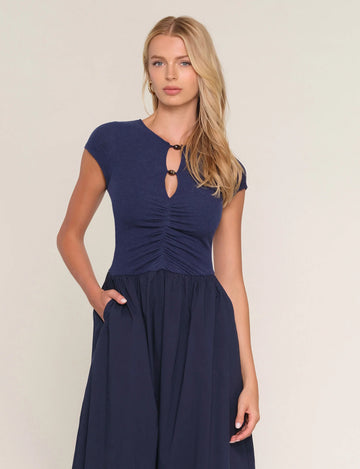 Arleth Dress in Indigo