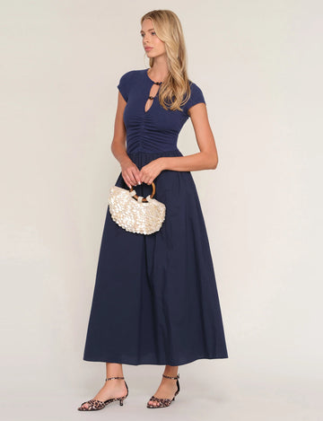 Arleth Dress in Indigo