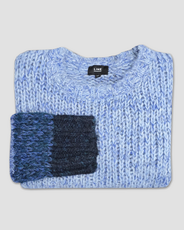Opal Sweater in Evening Ocean