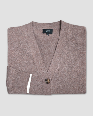 Ophelia Cardigan in Almond