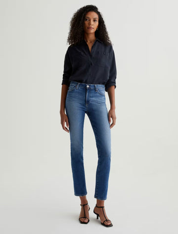 Mari Straight Leg Jean in Oceanside