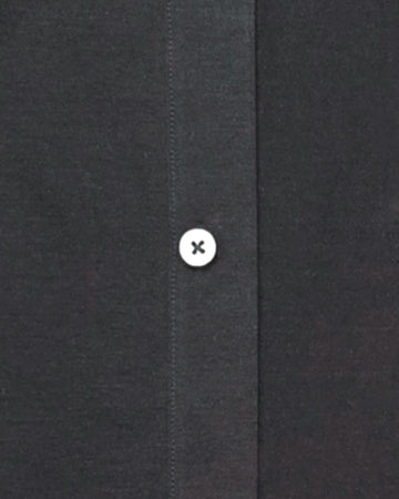 OoohCotton Short Sleeve Casual Shirt in Black