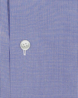 Serica Elite Micro Pattern Dress Shirt - Blue