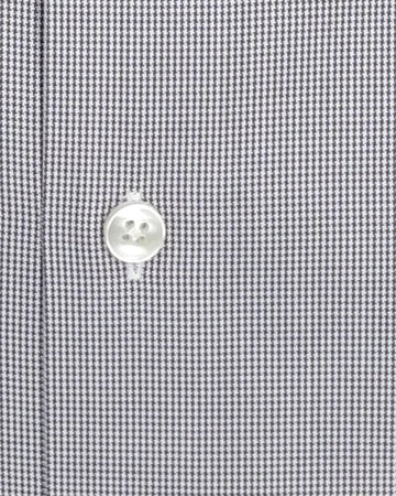 Elite Micro Pattern Dress Shirt – Black & White