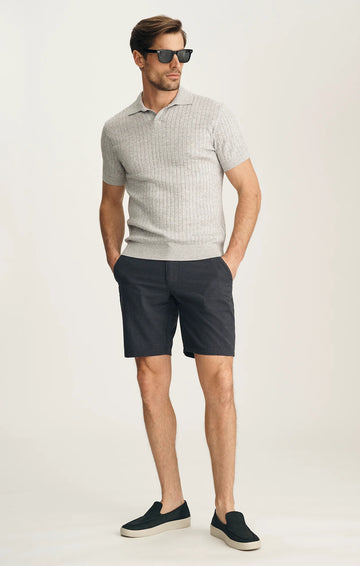 Arizona Shorts in Navy Seersucker