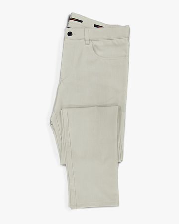 Pipe Regular Fit Casual Pant in Tan