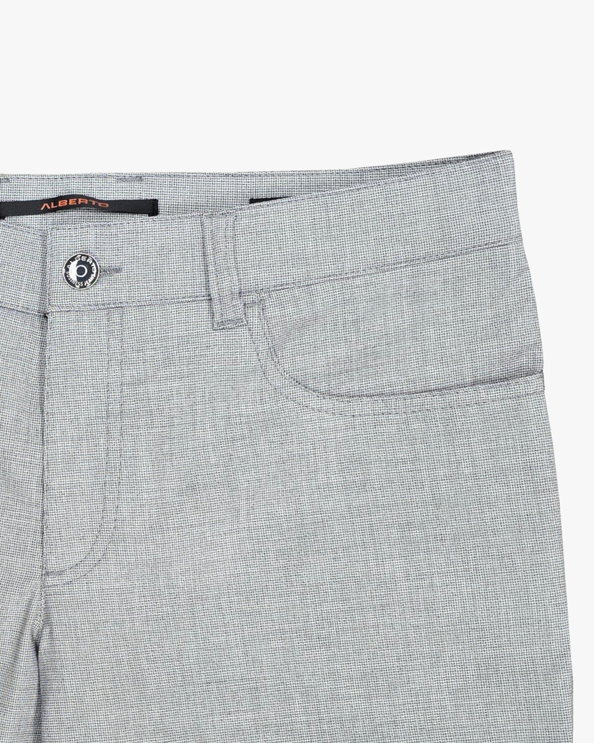 Pipe 5 Pocket Pant in Light Grey