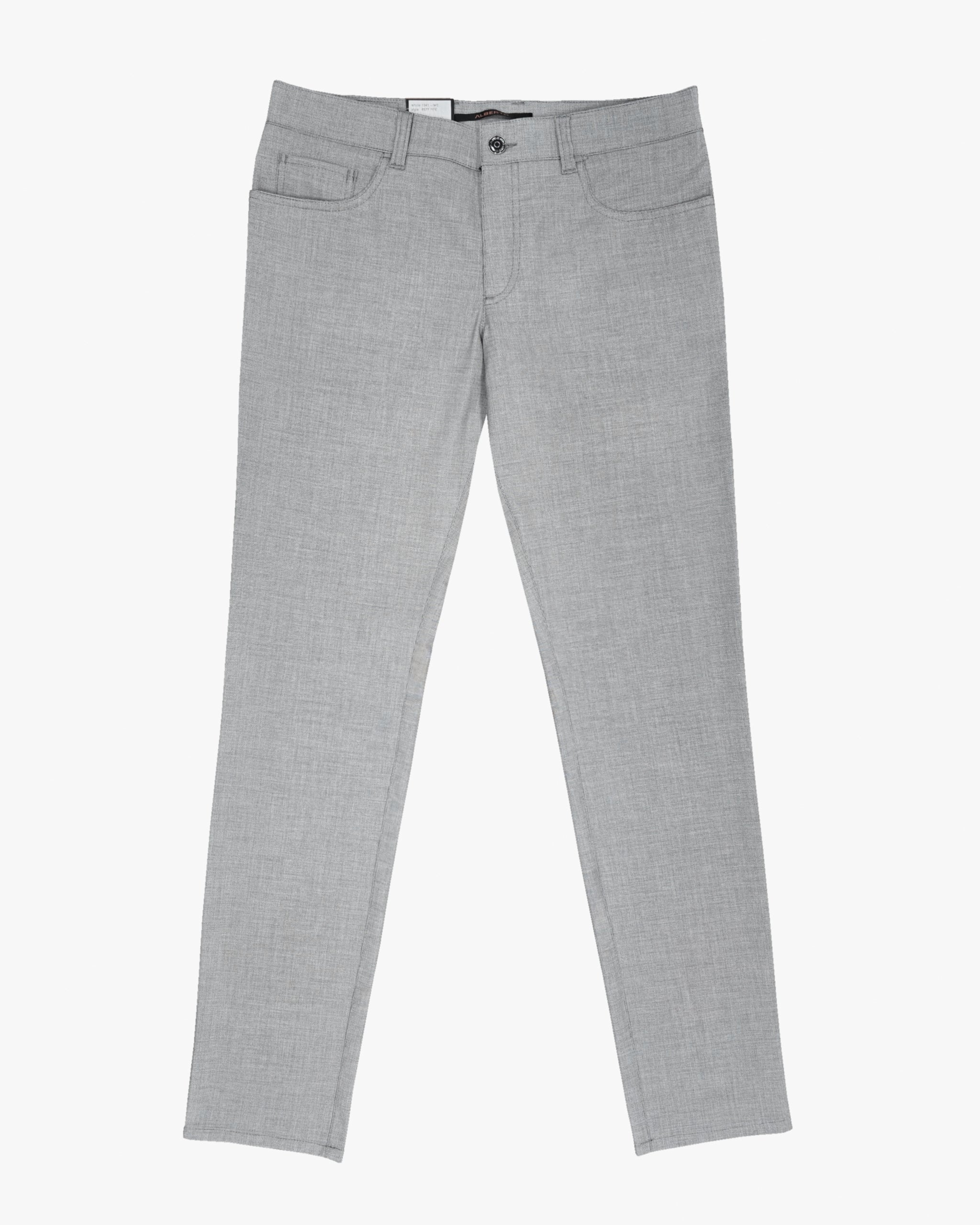 Pipe 5 Pocket Pant in Light Grey