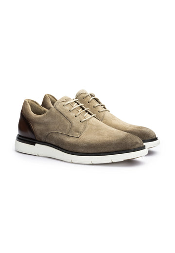 Sable Casual Shoe in Beige