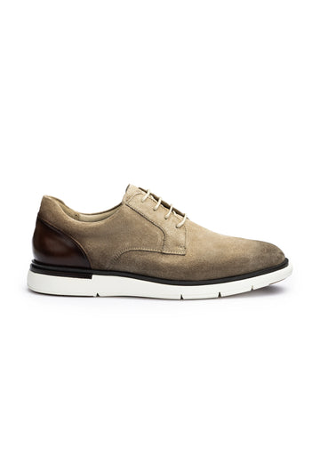 Sable Casual Shoe in Beige