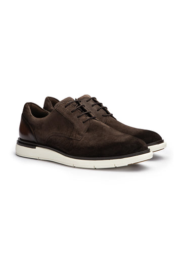 Sable Casual Shoe in Dark Brown