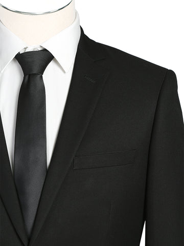 Slim Fit Suit in Black