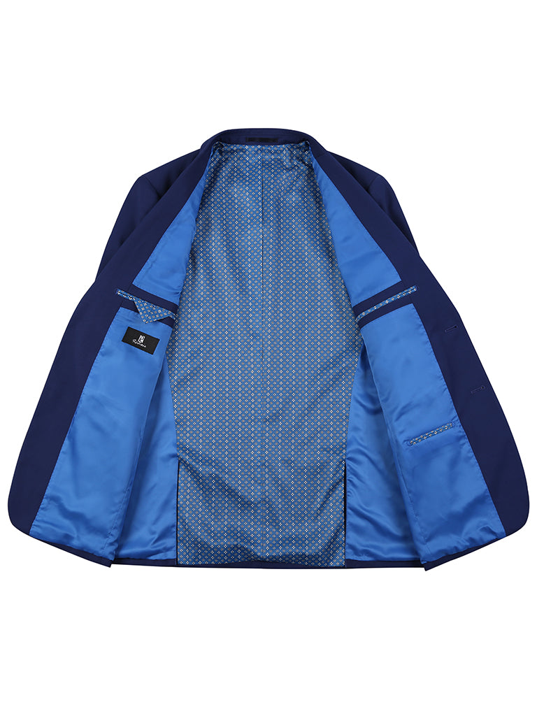 Slim Fit Suit in Royal Blue