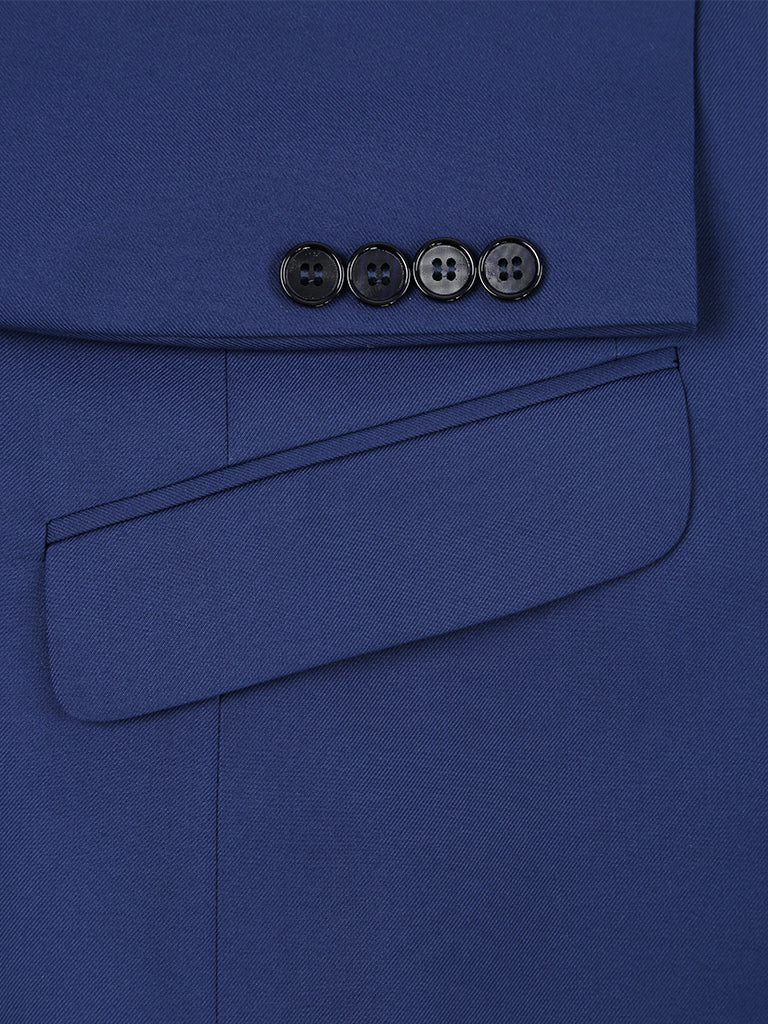Slim Fit Suit in Royal Blue