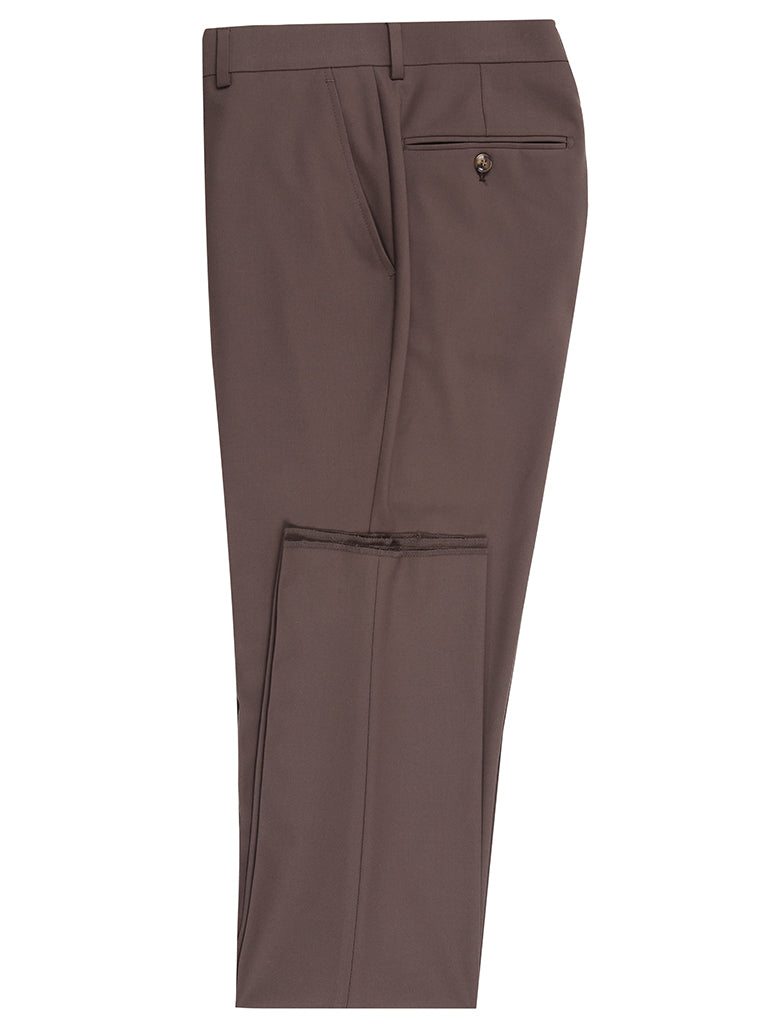 Slim Fit Suit in Tawny Brown