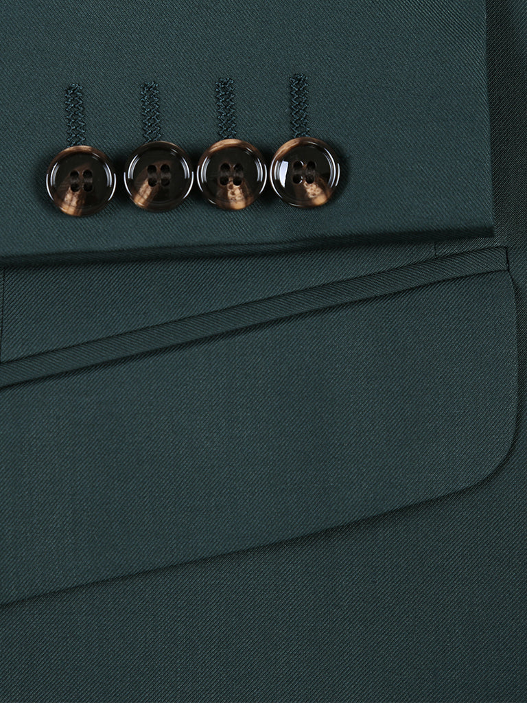 Slim Fit Suit in Forest Green