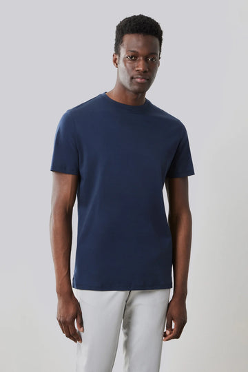 The Barakett Tee in Blue Night