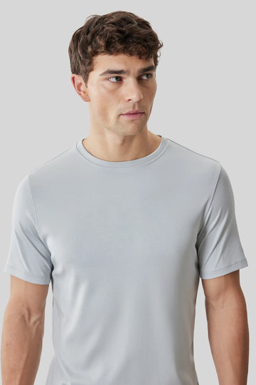 The Barakett Tee in Dove Grey