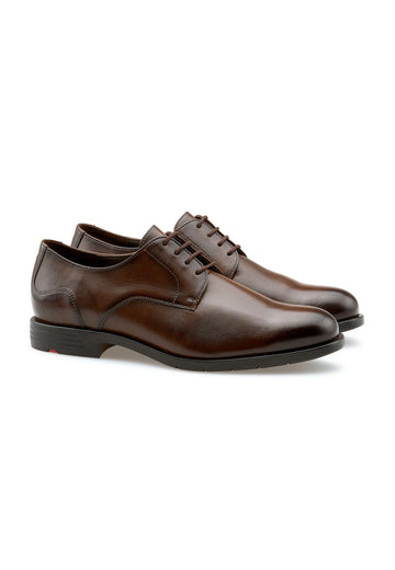 Eezy 110 Wide Dress Shoe in Dark Brown