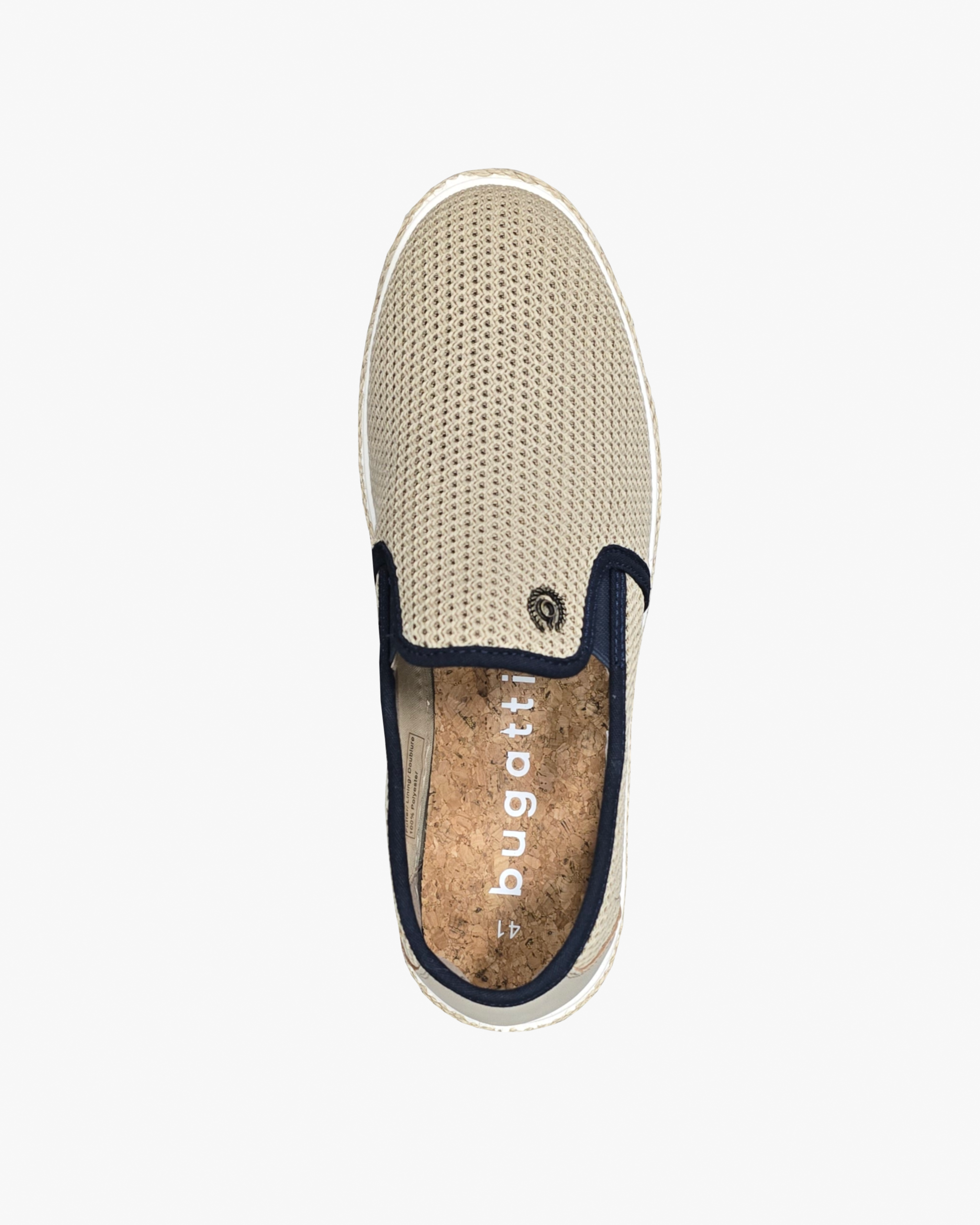 Woven Slip On in Beige