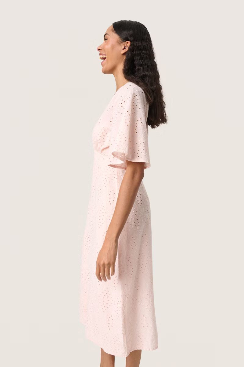 Joella Dress in Peach Whip