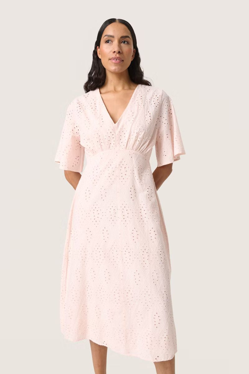 Joella Dress in Peach Whip
