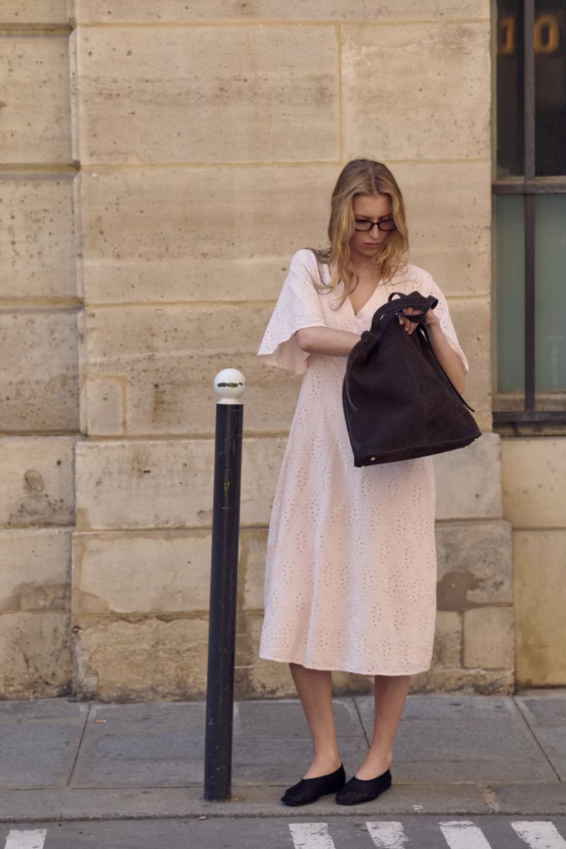 Joella Dress in Peach Whip
