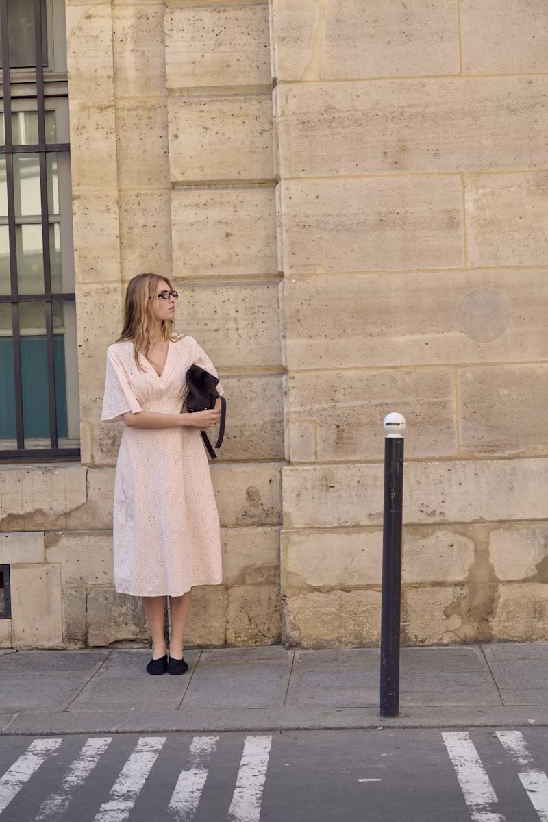 Joella Dress in Peach Whip