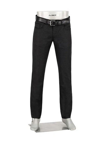 Pipe Smart Wool Casual Pant in Dark Grey Melange