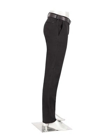 Lou Cotton Chino in Brown Melange