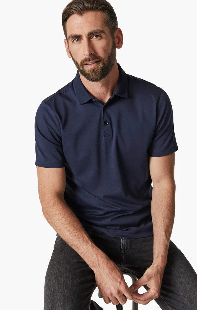 34 Heritage Polo T-Shirt in Navy