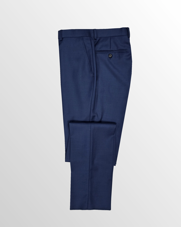 Slim Fit Wool Dress Pant in Navy