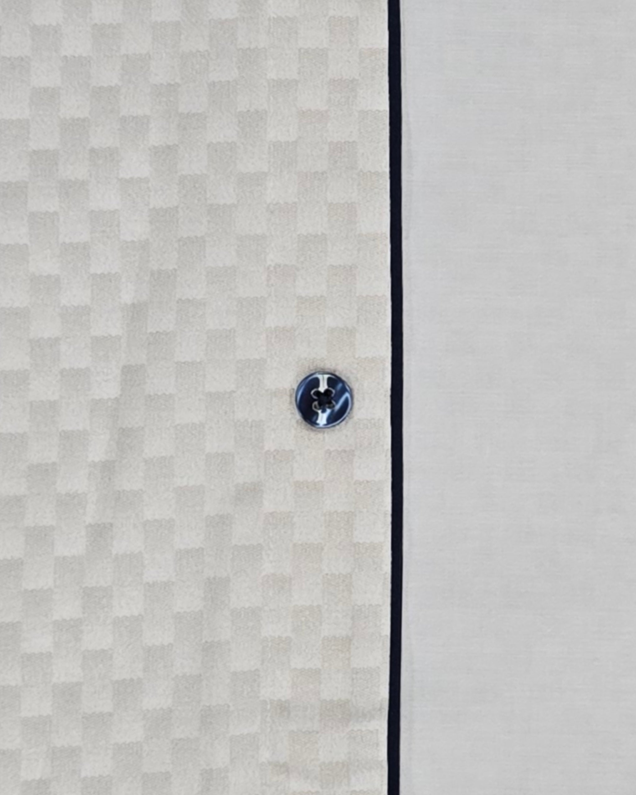 Cotton Blend Sport Shirt in Sand