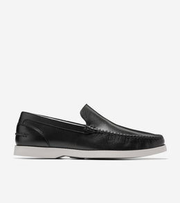 American Classics Hampton Loafer in Black Ivory