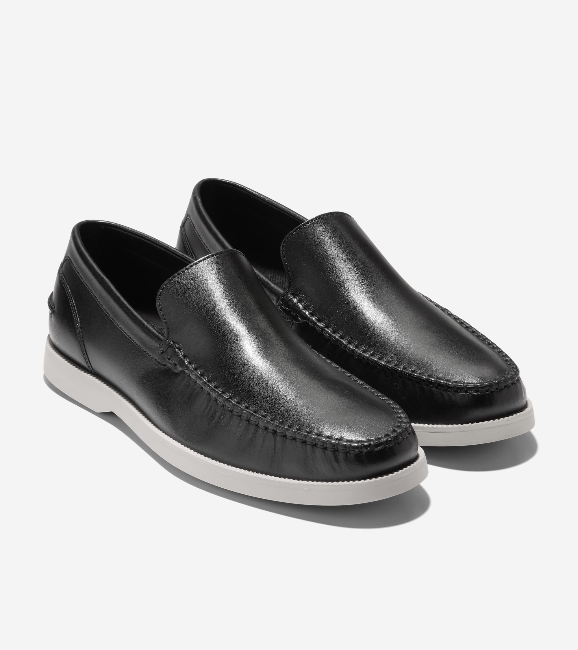 American Classics Hampton Loafer in Black Ivory