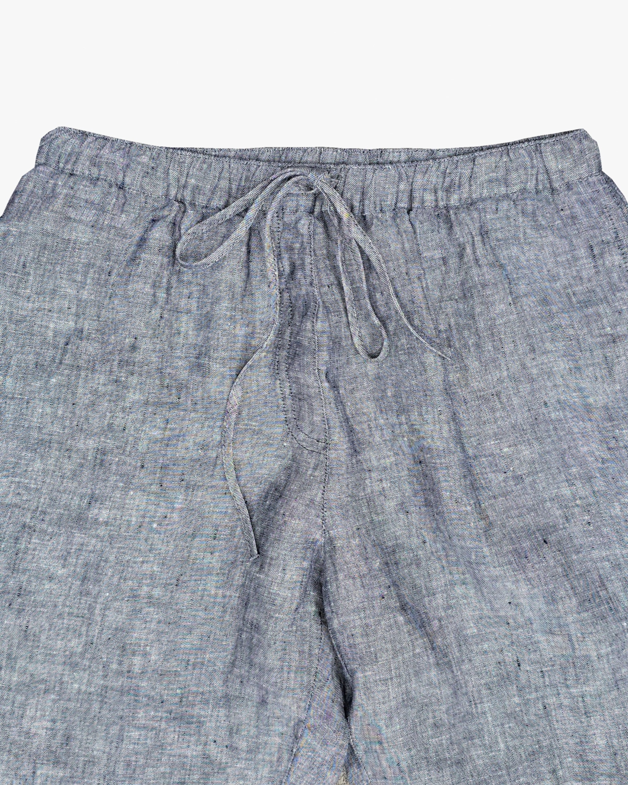 Allen Linen Pant in Chambray