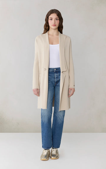 Benela Coatigan in Light Oak Heather