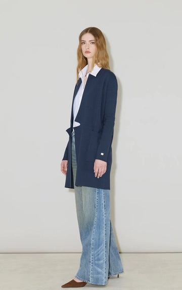 Benela Cardigan in Night Blue