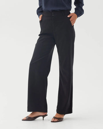 Sydney Wide Leg Pants in Vintage Black
