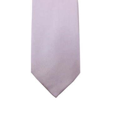 Satin Solid Tie in Blush