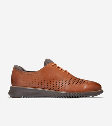 Lazer Wingtip Oxfords in British Tan