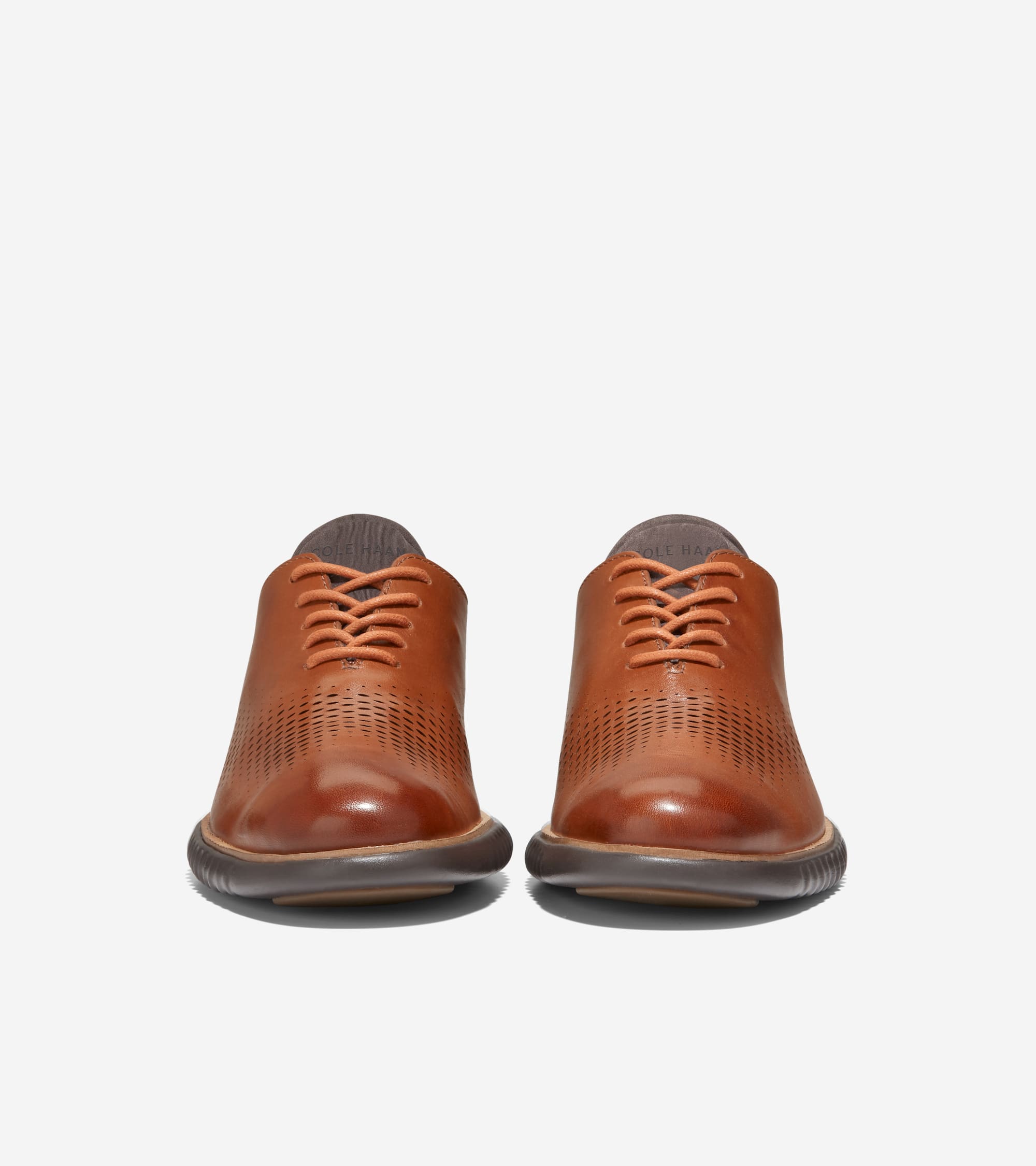 Lazer Wingtip Oxfords in British Tan