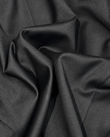 Super 120's Wool Suit in Black