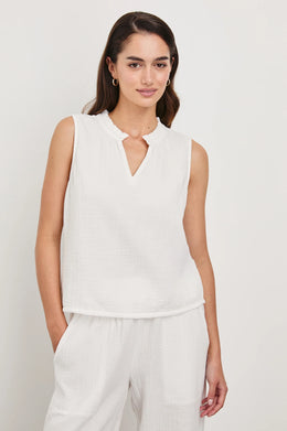 Christy Top in White