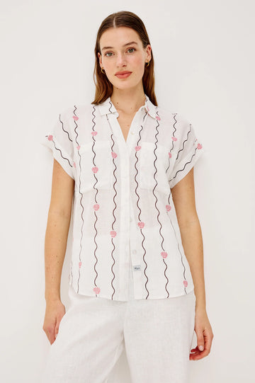 Cito Shirt in Striped Seashells