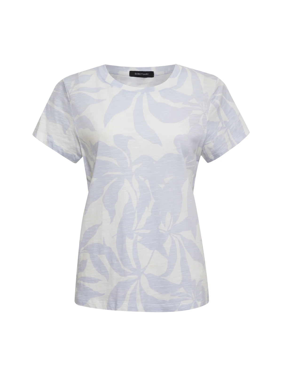 The Perfect Tee in Light Blue Floral Bliss