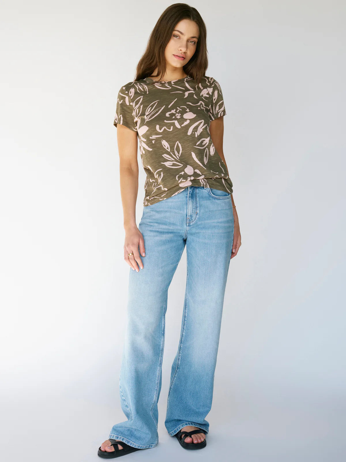 The Perfect Tee in Lush Harmony